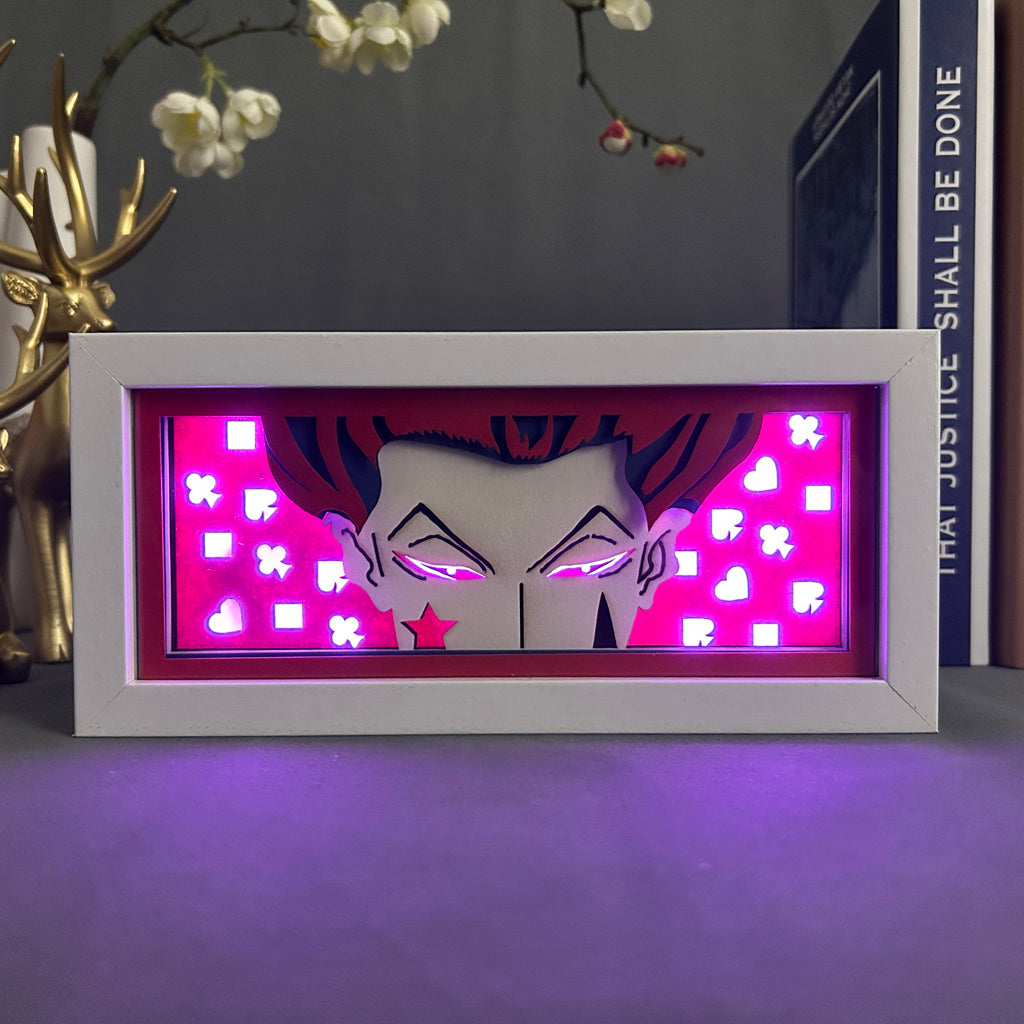 Anime Light Box: Hisoka Inspired | Hunter x Hunter Anime Gifts