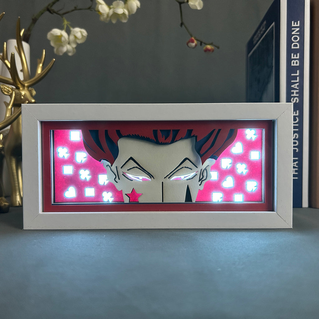 Anime Light Box: Hisoka Inspired | Hunter x Hunter Anime Gifts