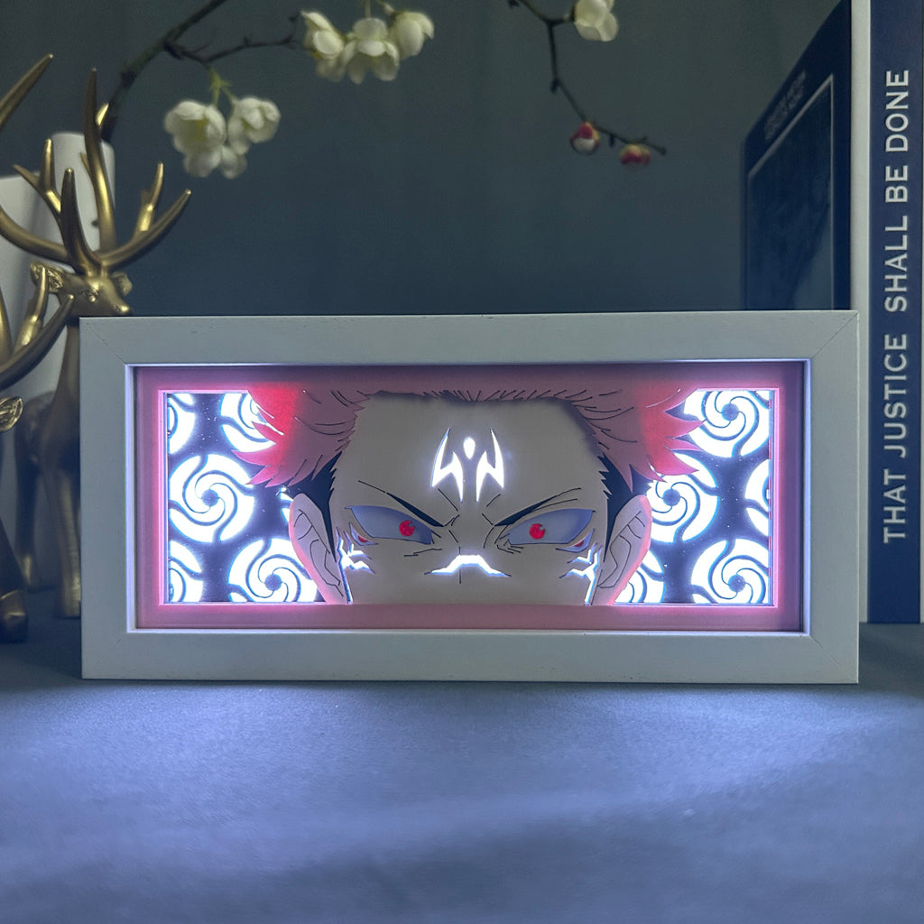 Anime Light Box: Sukuna Inspired | Jujutsu Kaisen Anime Gifts
