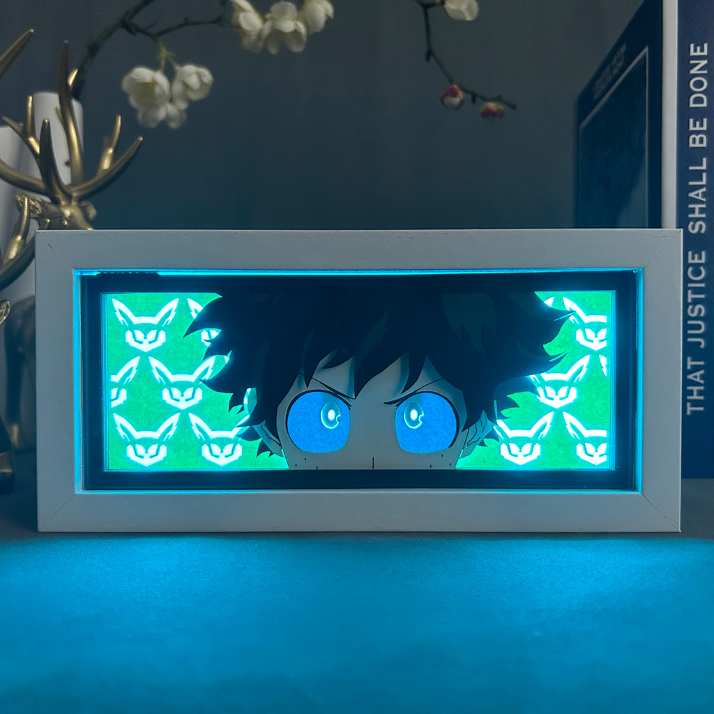 Anime Light Box: Deku Inspired | My Hero Academia Anime Gifts