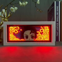 Anime Light Box: Tanjiro Kamado Inspired | Demon Slayer Anime Gifts