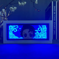 Anime Light Box: Tanjiro Kamado Inspired | Demon Slayer Anime Gifts