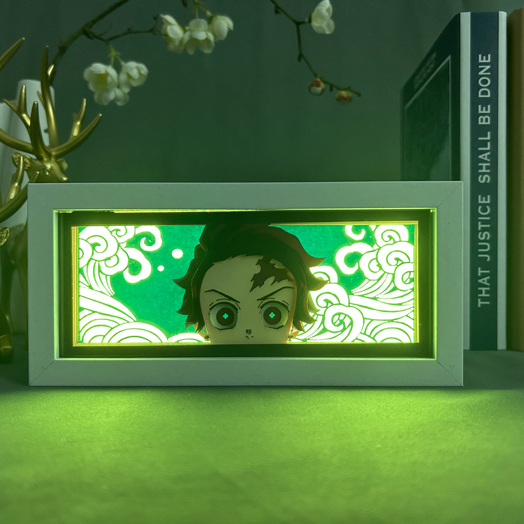 Anime Light Box: Tanjiro Kamado Inspired | Demon Slayer Anime Gifts