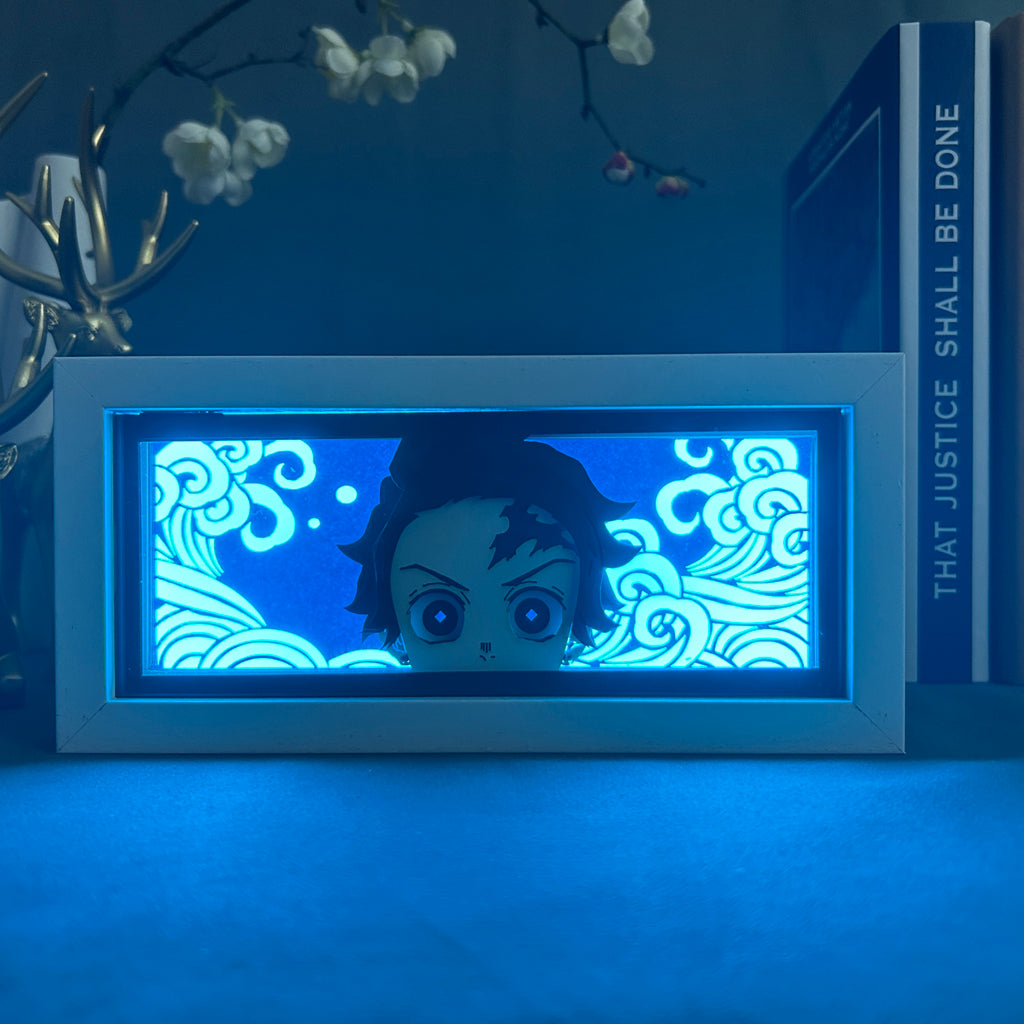 Anime Light Box: Tanjiro Kamado Inspired | Demon Slayer Anime Gifts