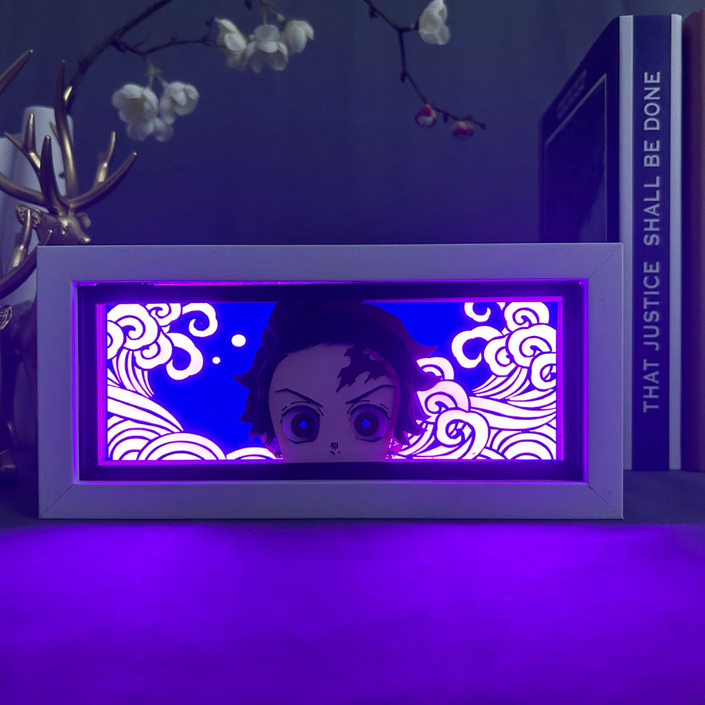 Anime Light Box: Tanjiro Kamado Inspired | Demon Slayer Anime Gifts