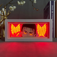 Anime Light Box: Eren Yeager Inspired | Attack on Titan Anime Gifts