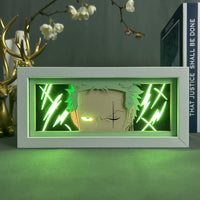 Anime Light Box: Zoro Inspired | One Piece Anime Gifts