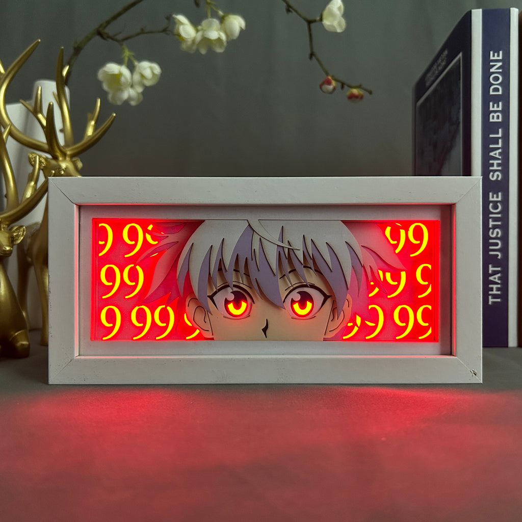Anime Light Box: Killua Inspired | Hunter x Hunter Anime Gifts