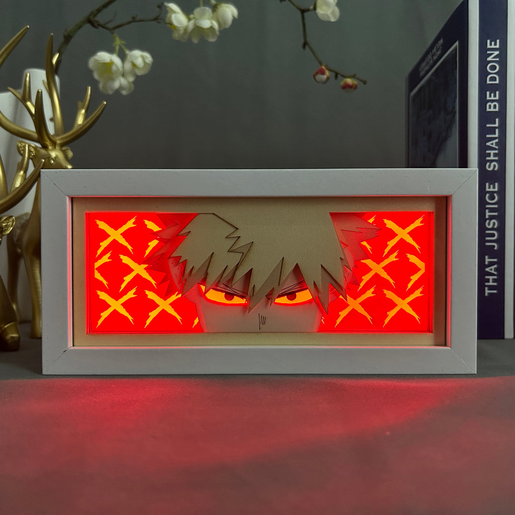 Anime Light Box: Bakugo Inspired | My Hero Academia Anime Gifts