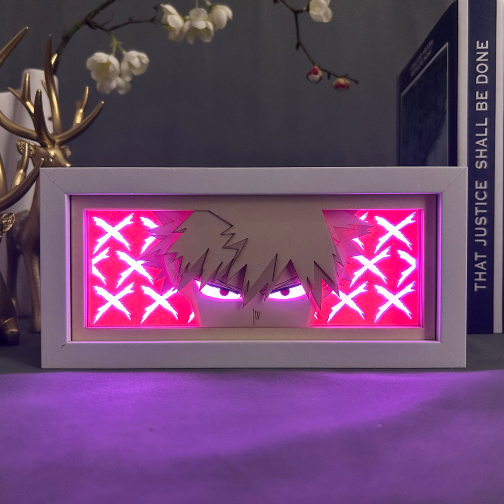 Anime Light Box: Bakugo Inspired | My Hero Academia Anime Gifts