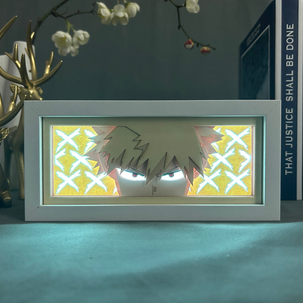 Anime Light Box: Bakugo Inspired | My Hero Academia Anime Gifts