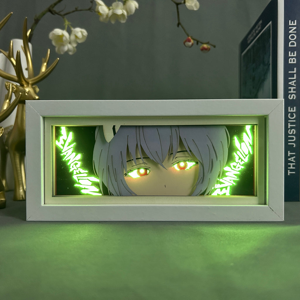 Anime Light Box: Rei Ayanami Inspired | Neon Genesis Evangelion Anime Gifts