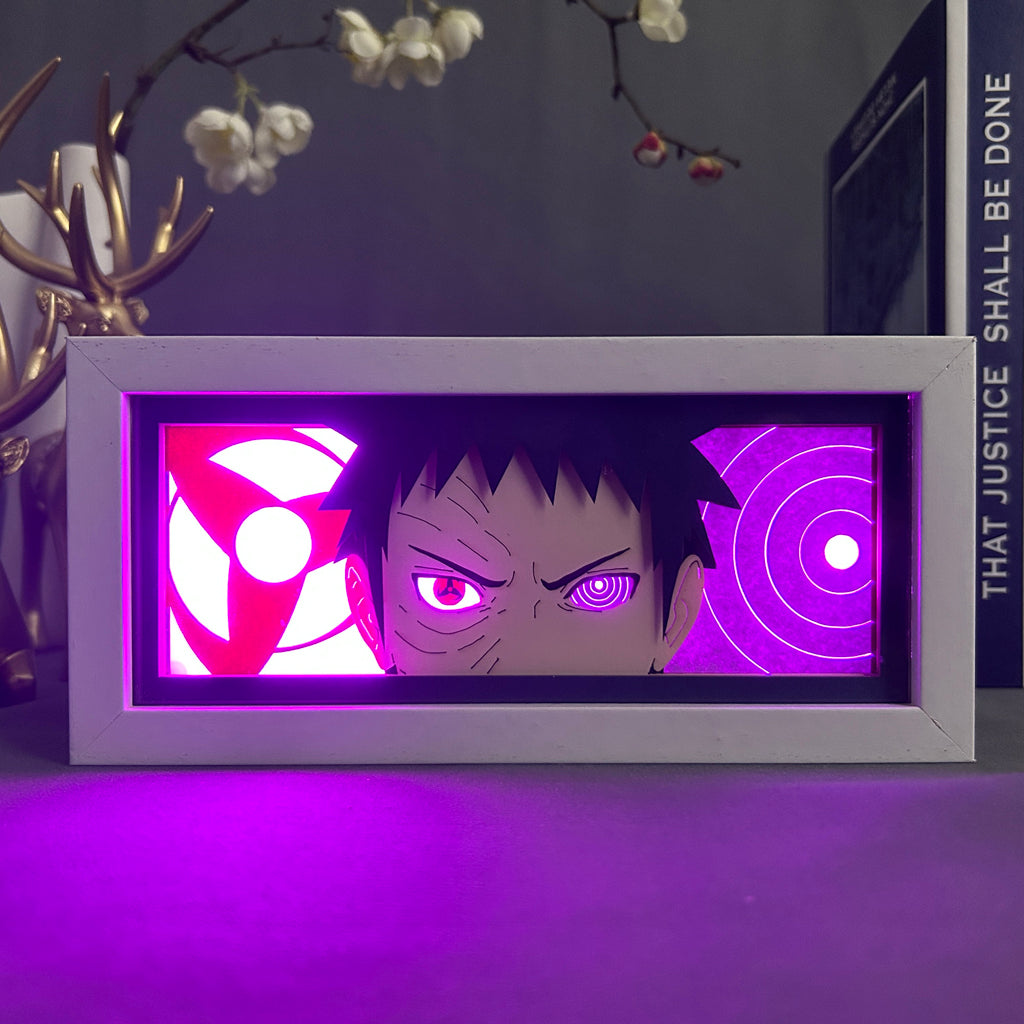 Anime Light Box: Obito Inspired | Naruto Anime Gifts