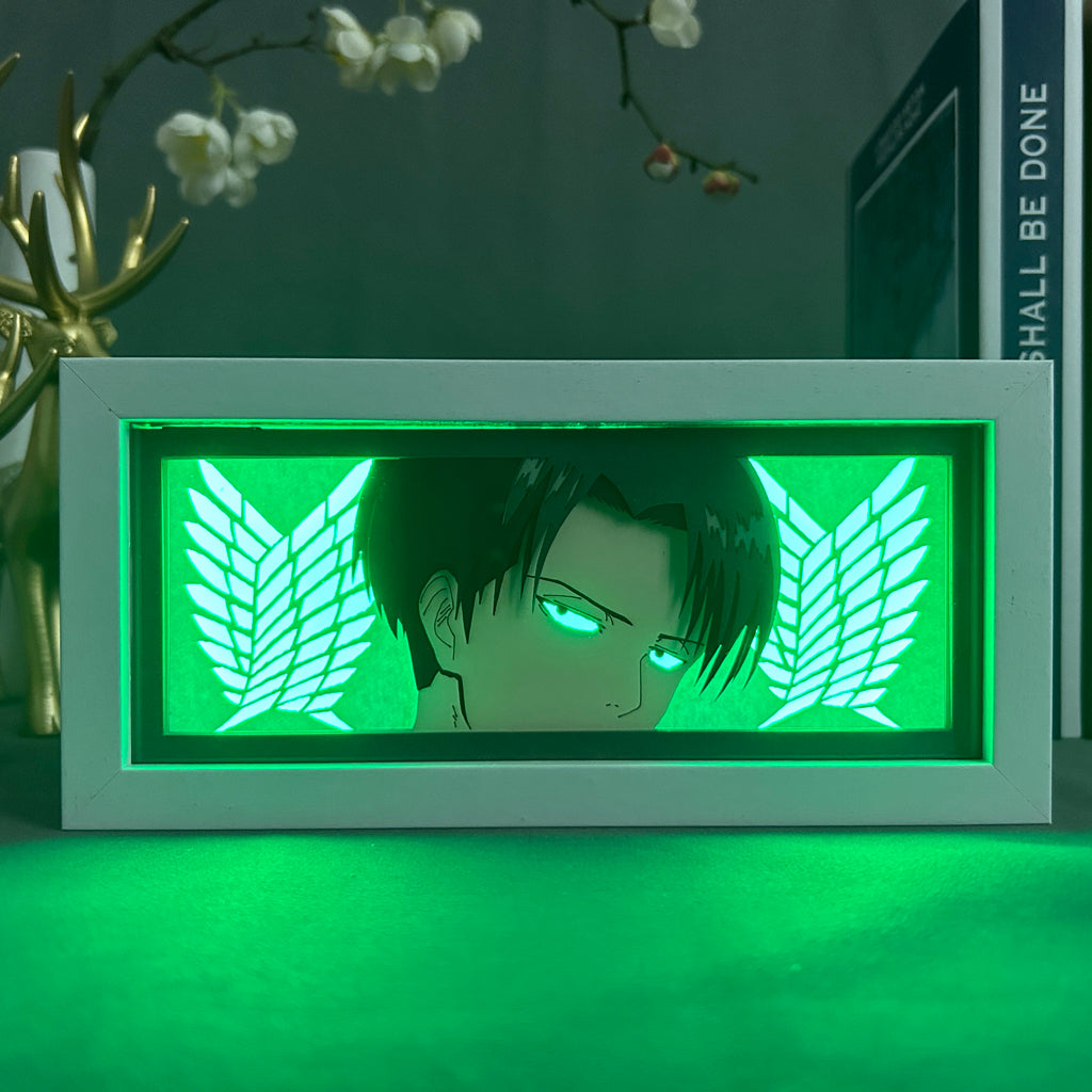 Anime Light Box: Levi Ackerman Inspired | Attack on Titan Anime Gifts