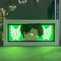 Anime Light Box: Levi Ackerman Inspired | Attack on Titan Anime Gifts
