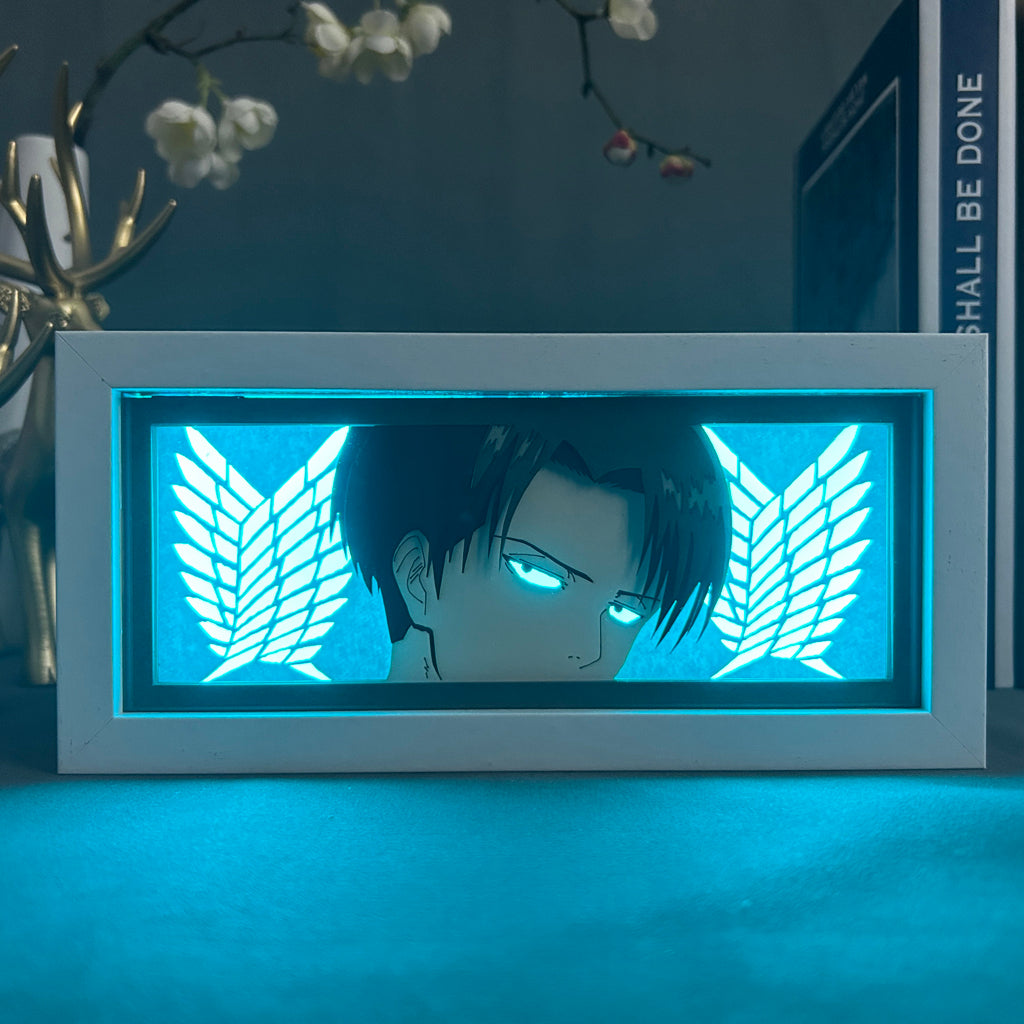Anime Light Box: Levi Ackerman Inspired | Attack on Titan Anime Gifts