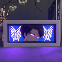 Anime Light Box: Levi Ackerman Inspired | Attack on Titan Anime Gifts