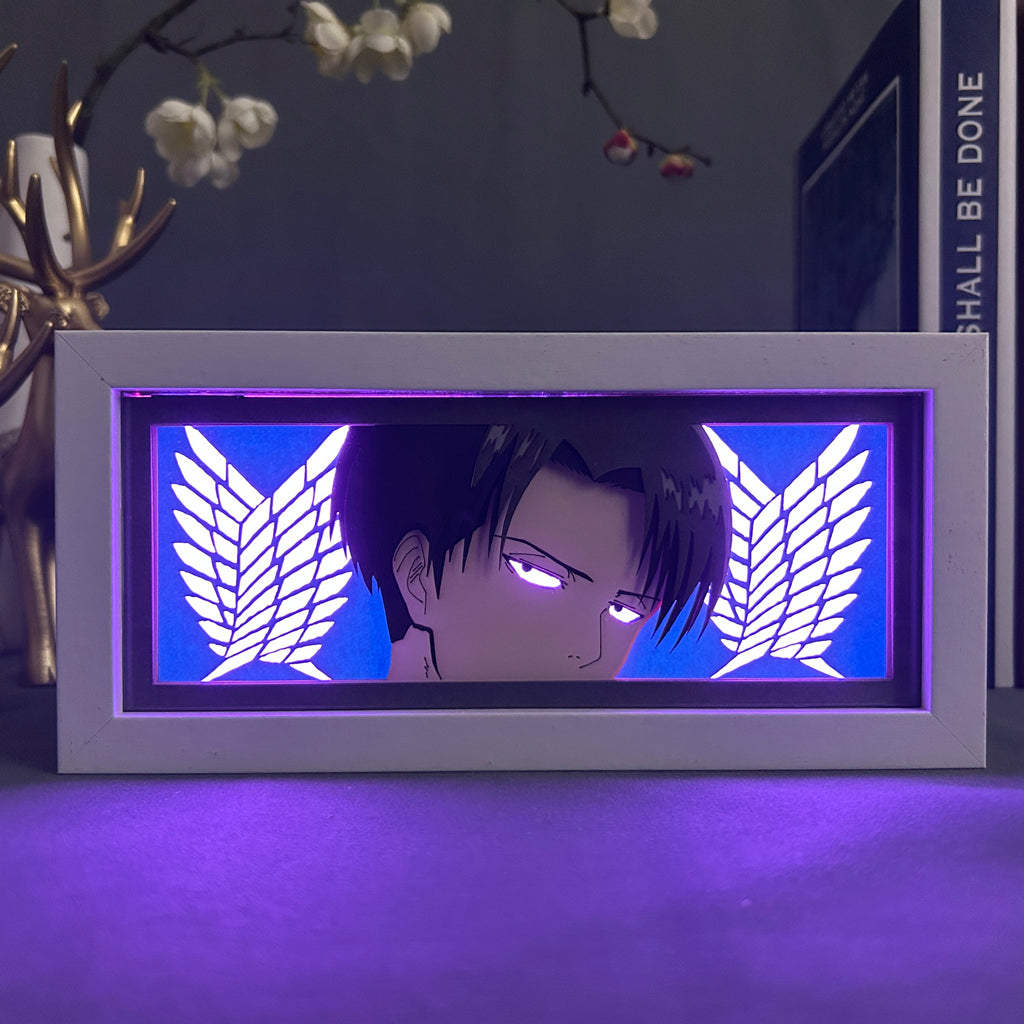 Anime Light Box: Levi Ackerman Inspired | Attack on Titan Anime Gifts