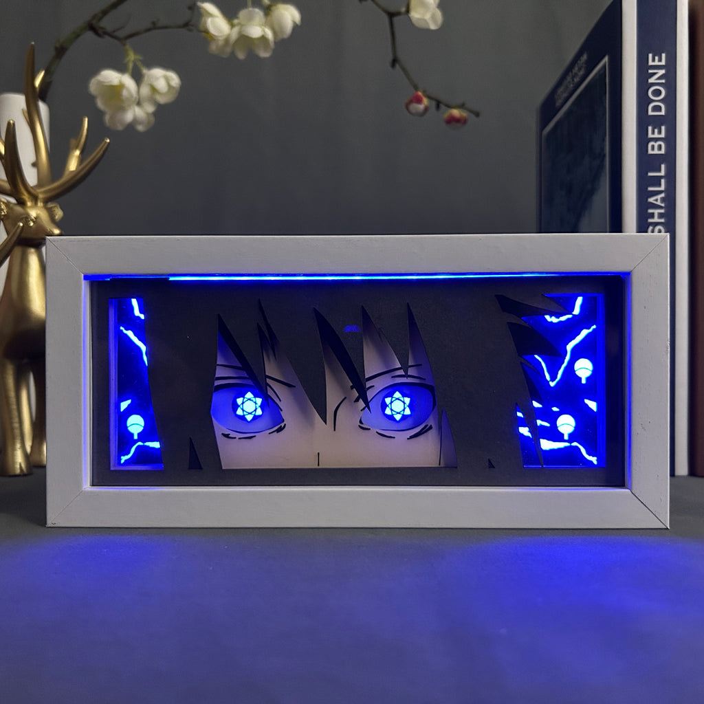 Anime Light Box: Sasuke Inspired | Naruto Anime Gifts