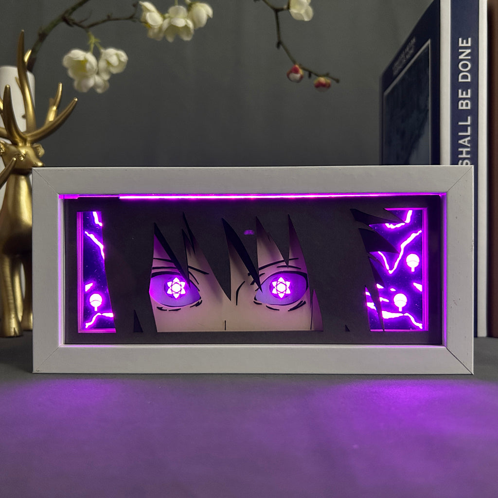 Anime Light Box: Sasuke Inspired | Naruto Anime Gifts