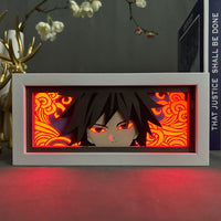 Anime Light Box: Tomioka Inspired | Genshin Impact Anime Gifts