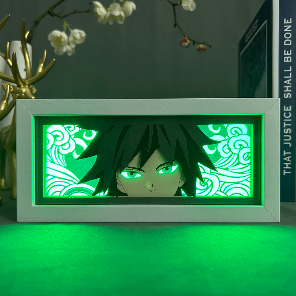 Anime Light Box: Tomioka Inspired | Genshin Impact Anime Gifts