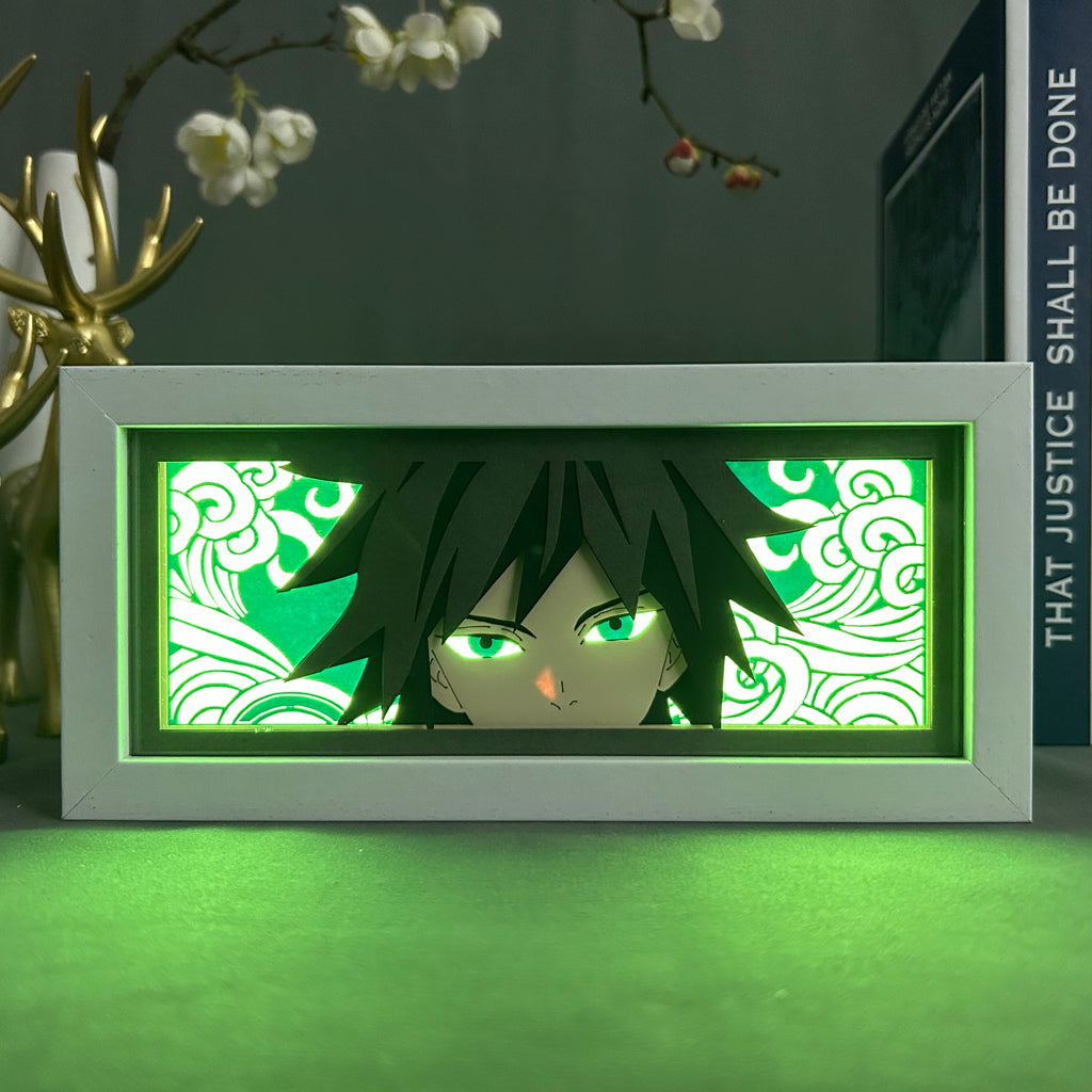 Anime Light Box: Tomioka Inspired | Genshin Impact Anime Gifts