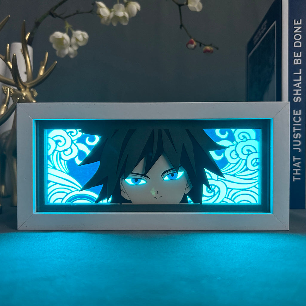 Anime Light Box: Tomioka Inspired | Genshin Impact Anime Gifts