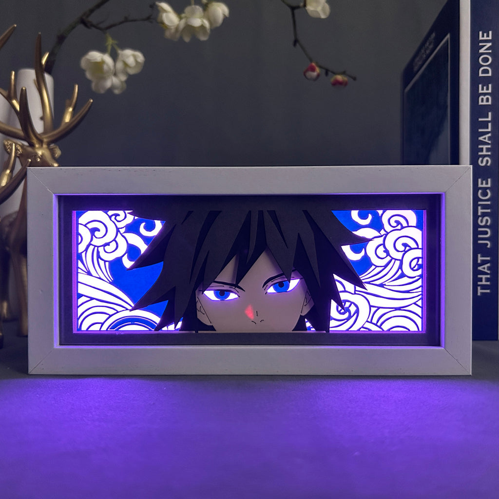 Anime Light Box: Tomioka Inspired | Genshin Impact Anime Gifts
