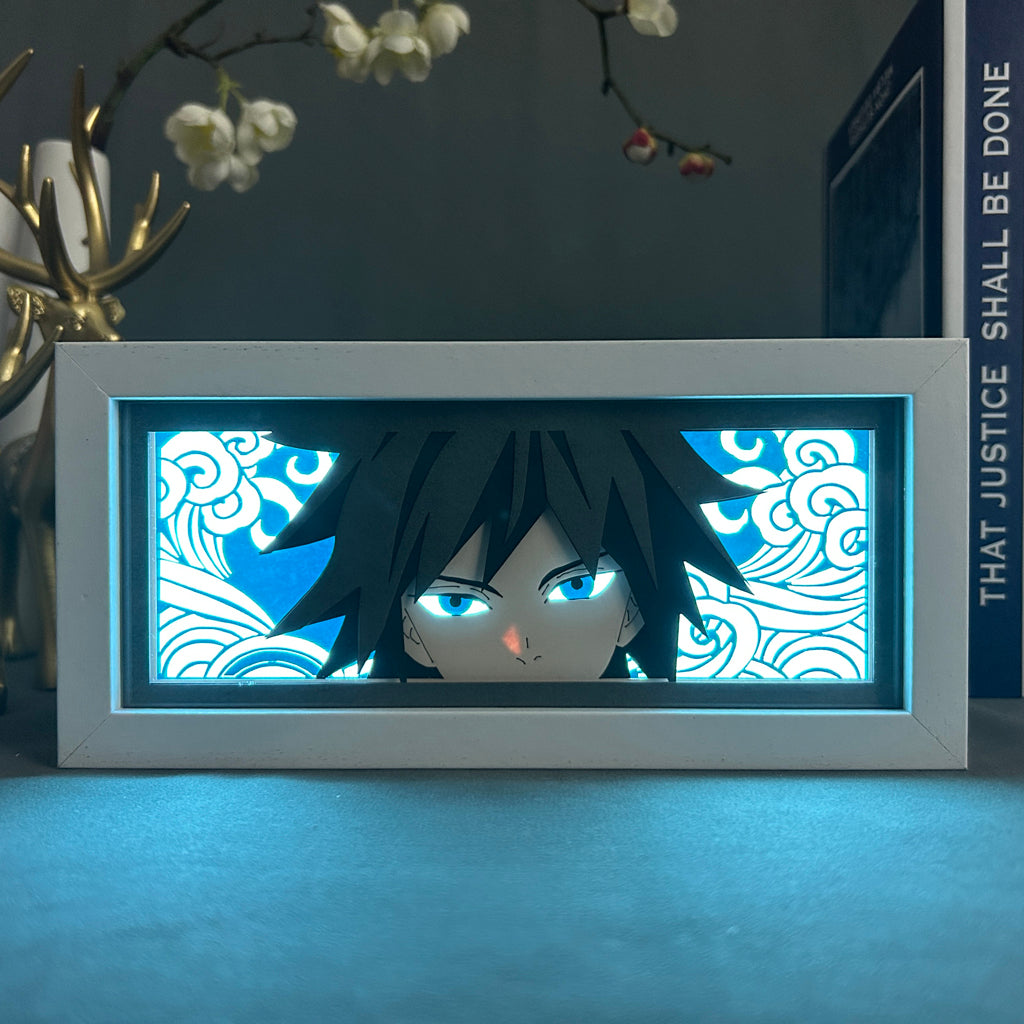 Anime Light Box: Tomioka Inspired | Genshin Impact Anime Gifts