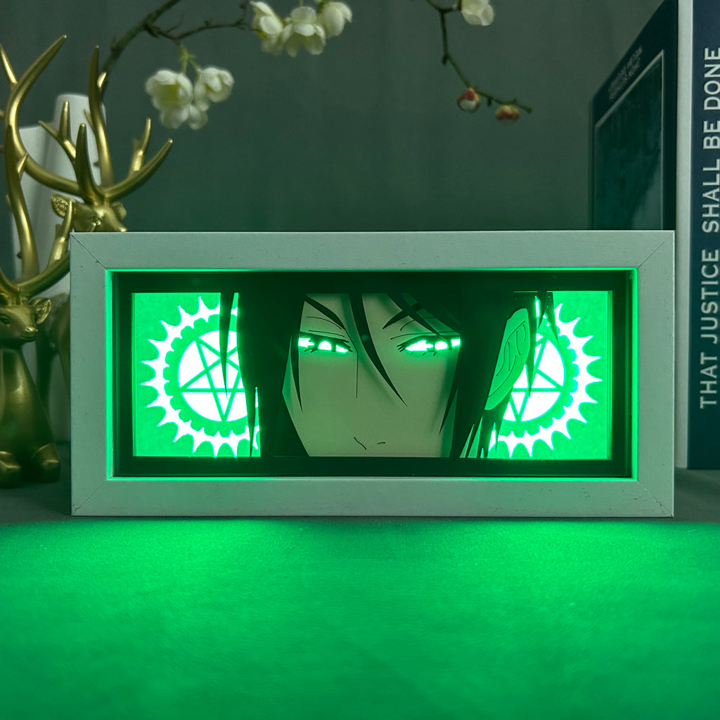 Anime Light Box: Sebastian Michaelis Inspired | Black Butler Anime Gifts