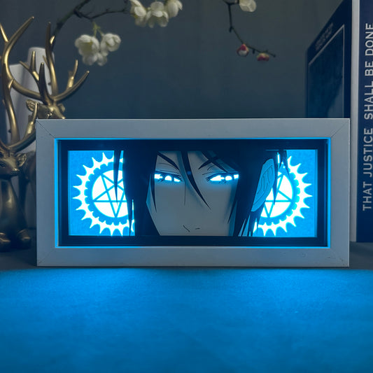 Anime Light Box: Sebastian Michaelis Inspired | Black Butler Anime Gifts