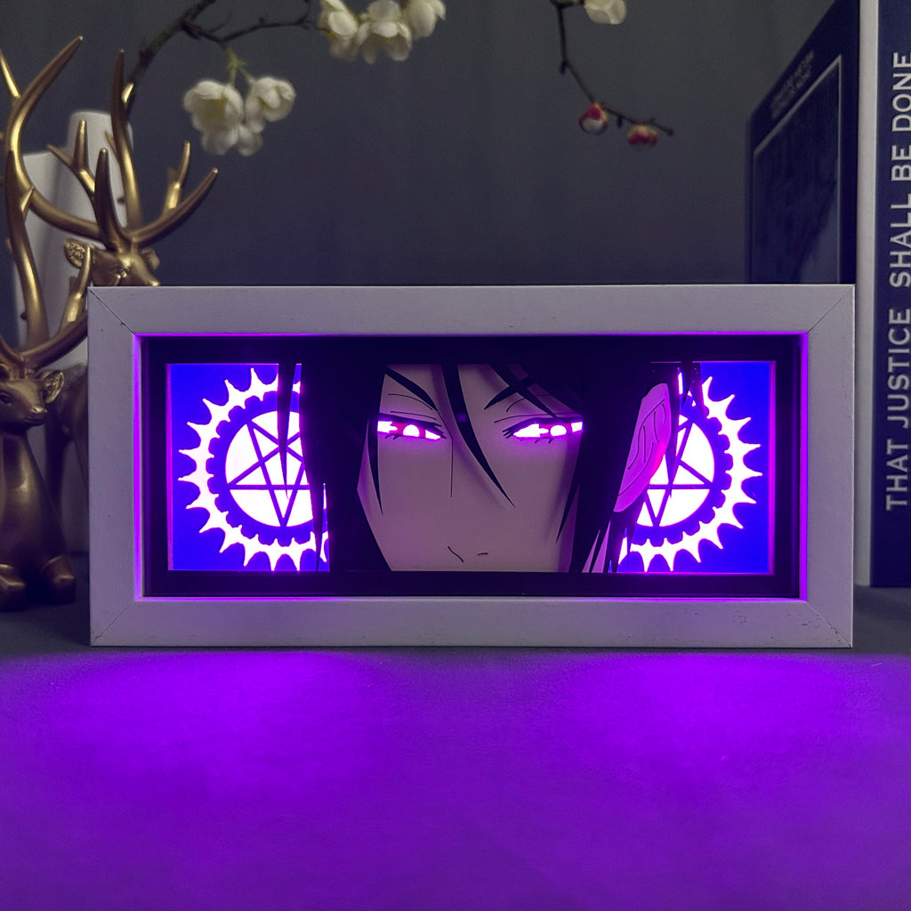 Anime Light Box: Sebastian Michaelis Inspired | Black Butler Anime Gifts