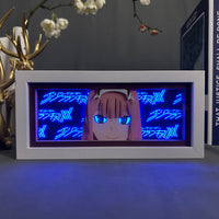 Anime Light Box: Zero Two Inspired | Darling in the Franxx Anime Gifts