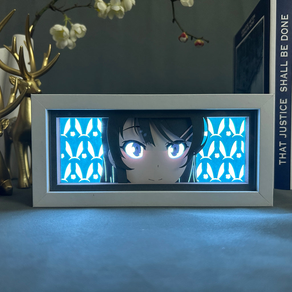 Anime Light Box: Rascal Does Not Dream Inspired | Mai Sakurajima Anime Gifts