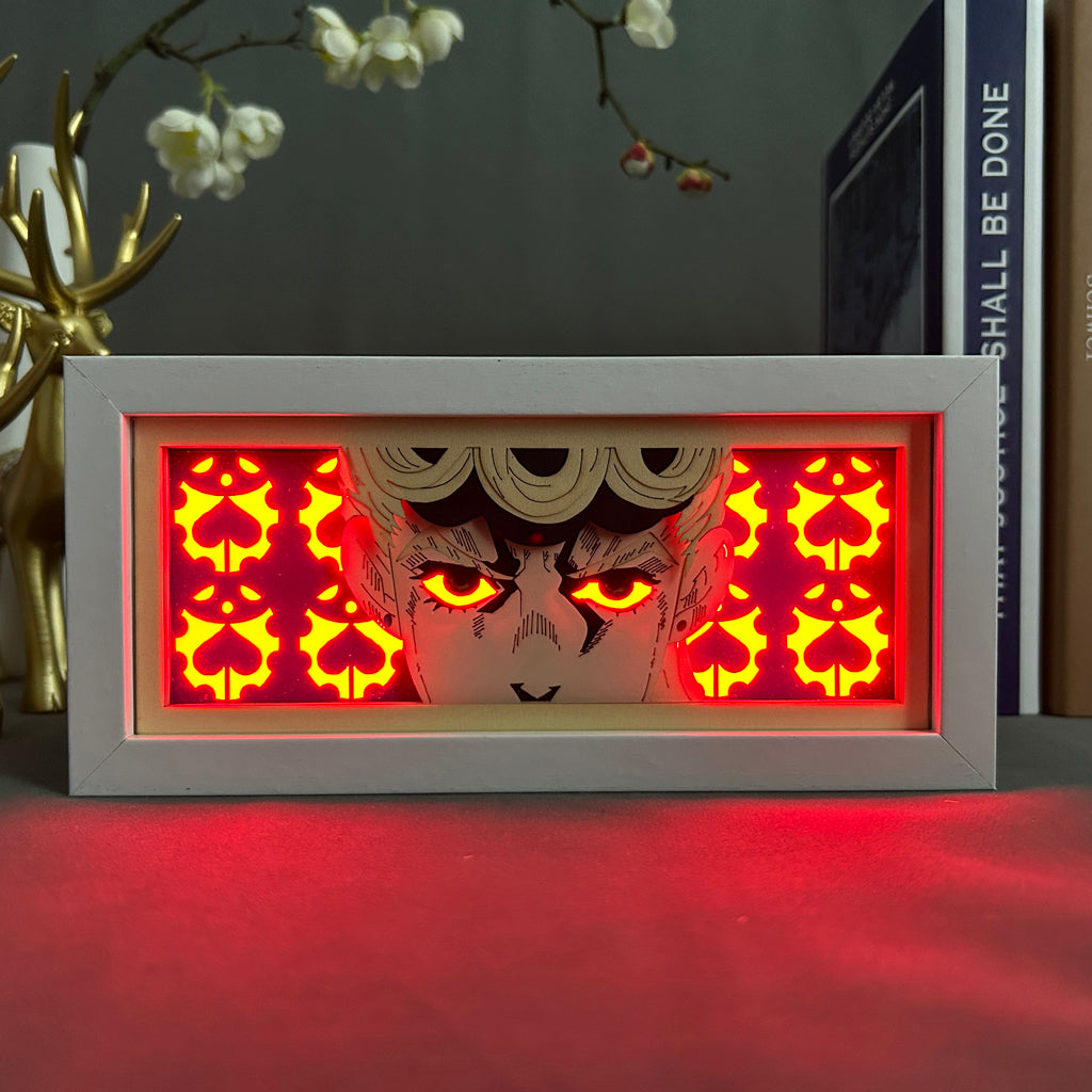 Anime Light Box: Giorno Inspired | Jojo Anime Gifts