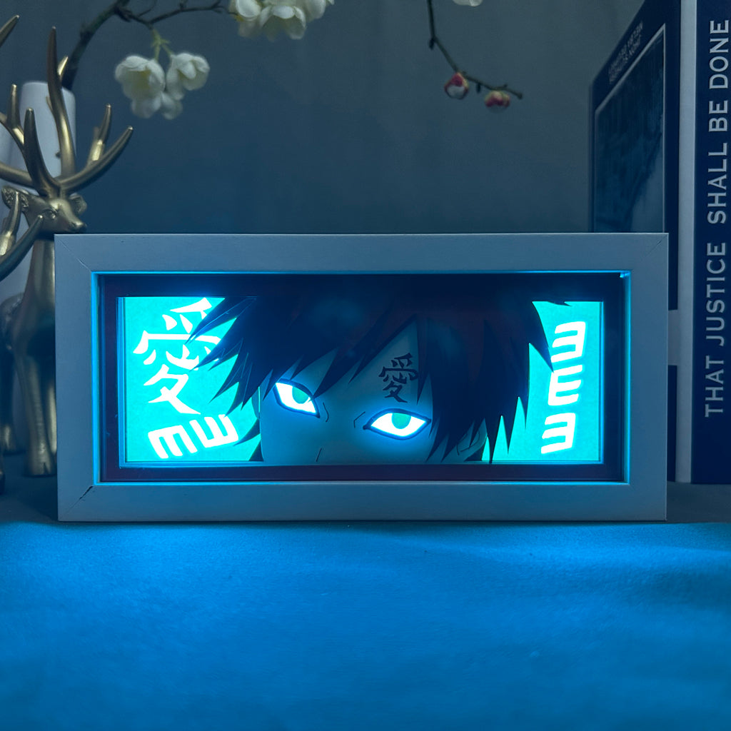 Anime Light Box: Gaara Inspired | Naruto Anime Gifts