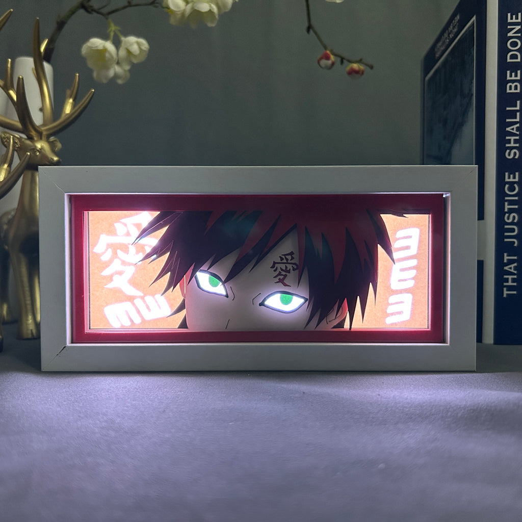 Anime Light Box: Gaara Inspired | Naruto Anime Gifts