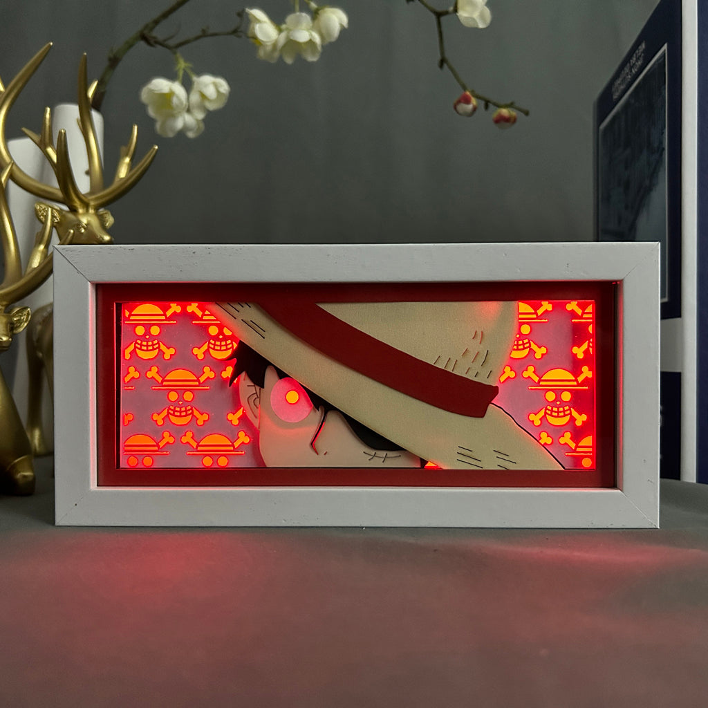 Anime Light Box: Luffy Inspired | One Piece Anime Gifts