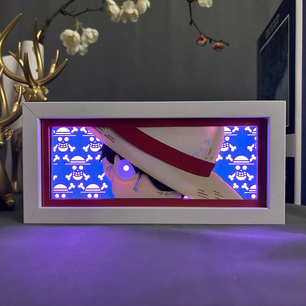 Anime Light Box: Luffy Inspired | One Piece Anime Gifts