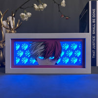Anime Light Box: Shoto Todoroki Inspired | My Hero Academia Anime Gifts
