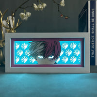 Anime Light Box: Shoto Todoroki Inspired | My Hero Academia Anime Gifts