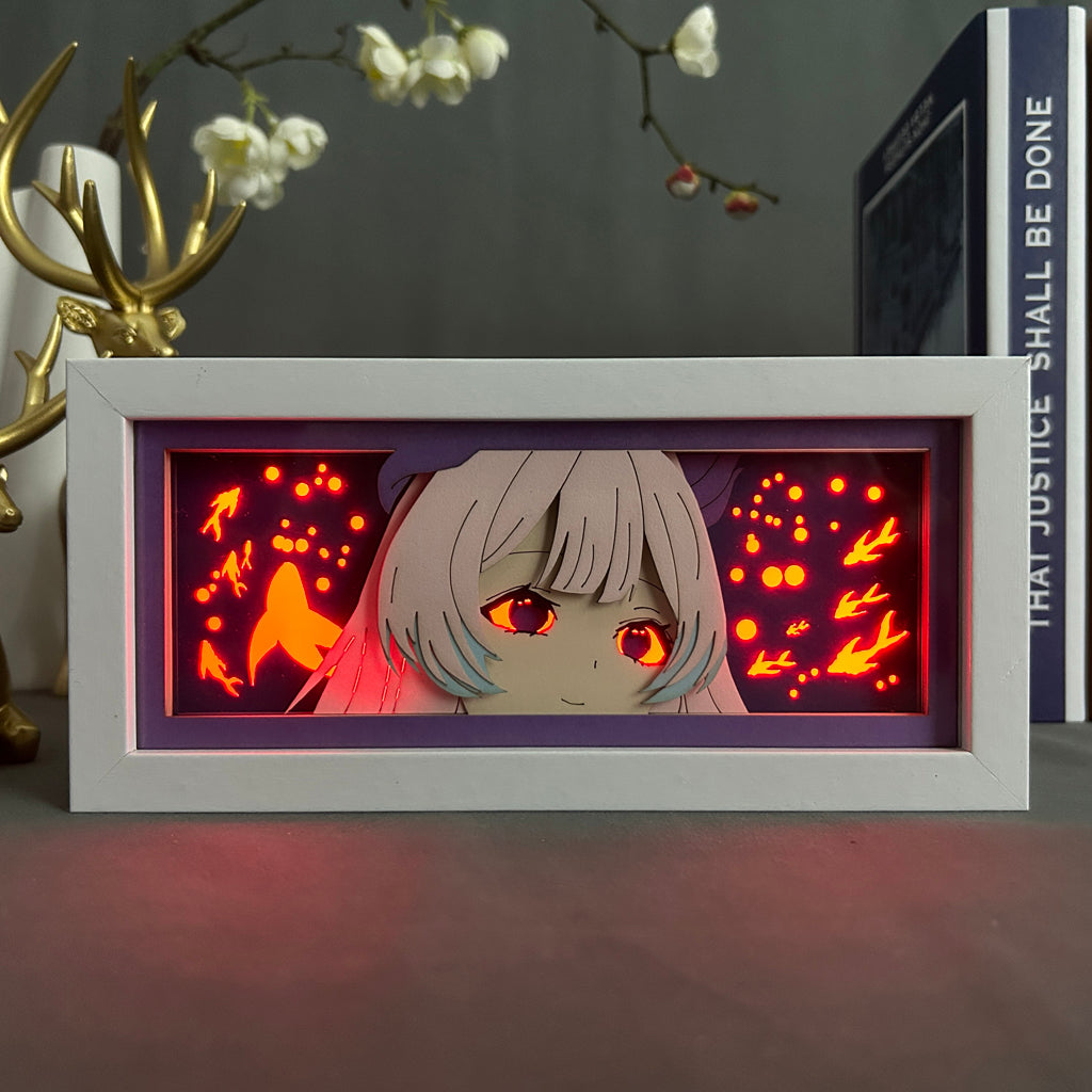 Anime Light Box: Kokomi Inspired | Genshin Impact Anime Gifts