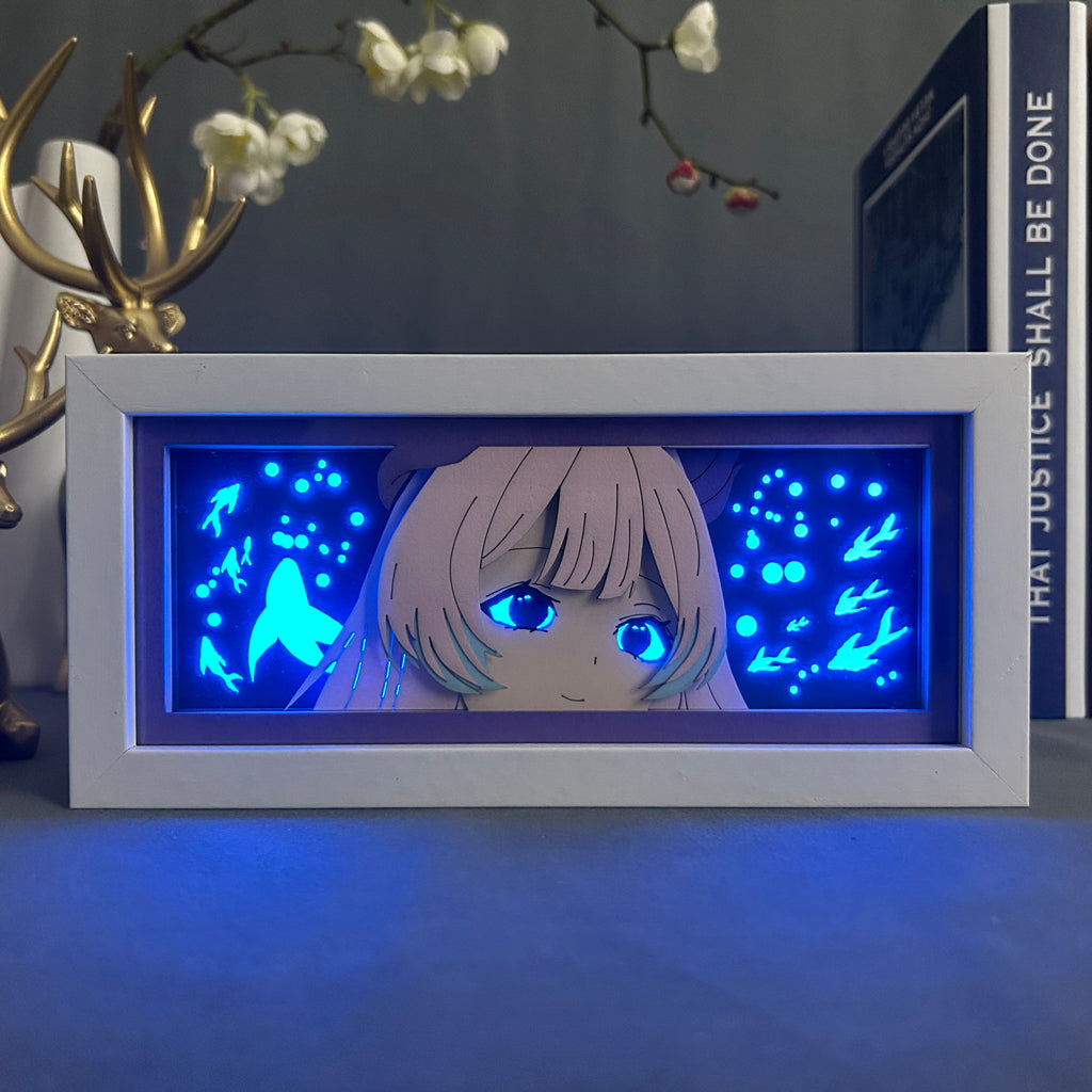 Anime Light Box: Kokomi Inspired | Genshin Impact Anime Gifts