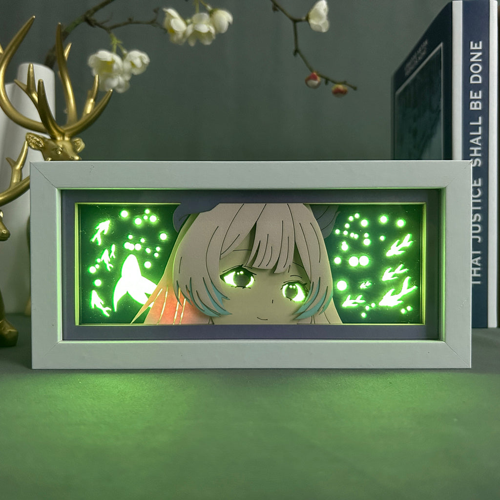 Anime Light Box: Kokomi Inspired | Genshin Impact Anime Gifts