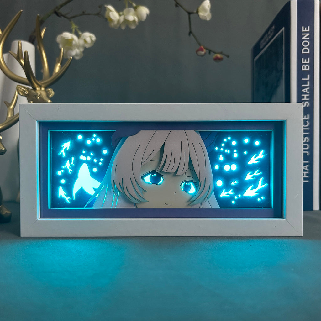 Anime Light Box: Kokomi Inspired | Genshin Impact Anime Gifts