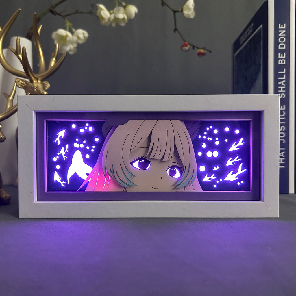 Anime Light Box: Kokomi Inspired | Genshin Impact Anime Gifts