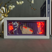 Anime Light Box: Raiden Shogun Inspired | Genshin Anime Gifts