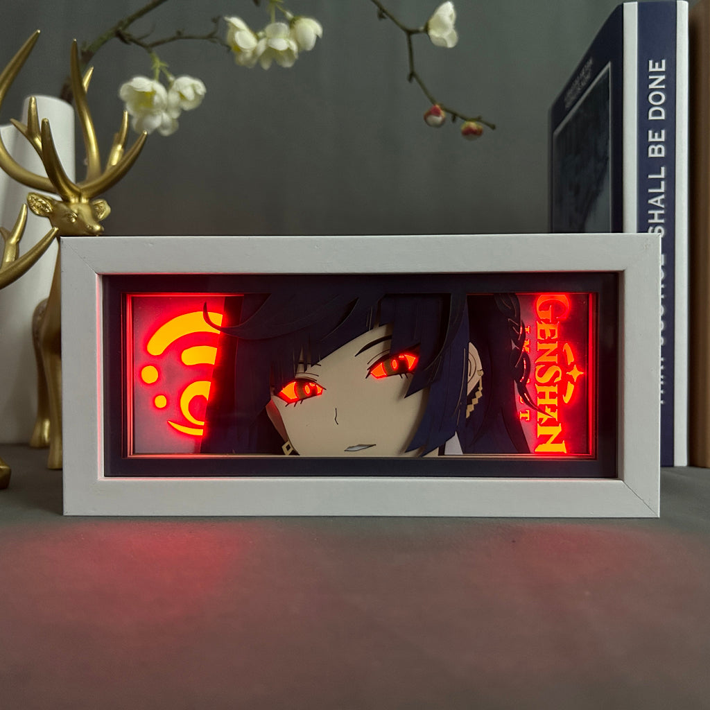 Anime Light Box: Yelan Inspired | Genshin Impact Anime Gifts
