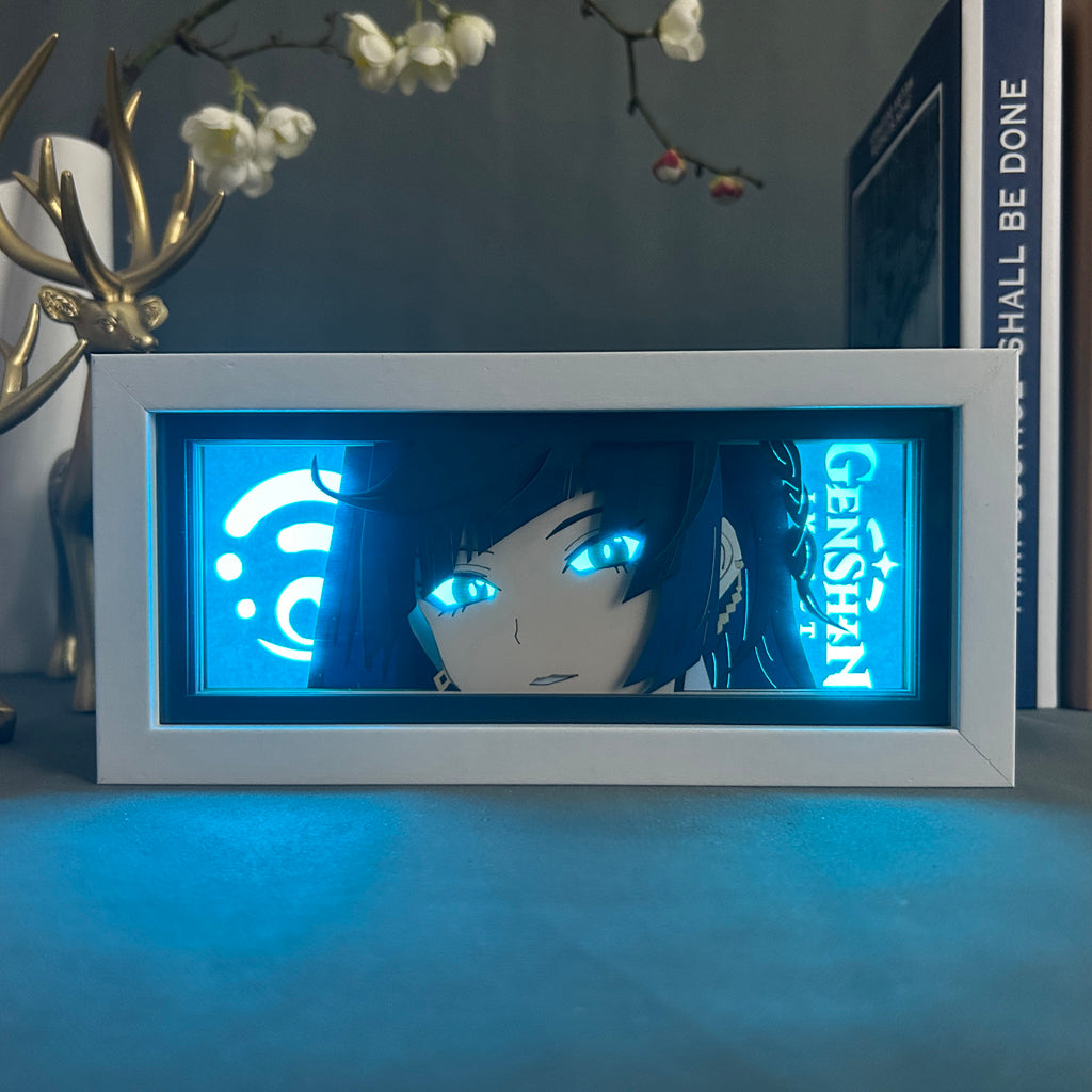 Anime Light Box: Yelan Inspired | Genshin Impact Anime Gifts